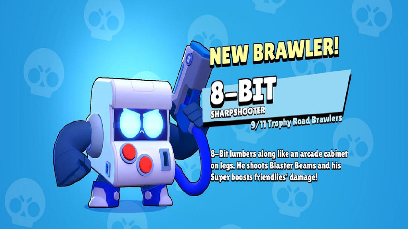 8-bit, the gaming device on legs, is wreaking havoc when controlled by pros (Image via Supercell)